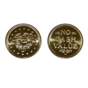 Token - Brass .880 inch (500)