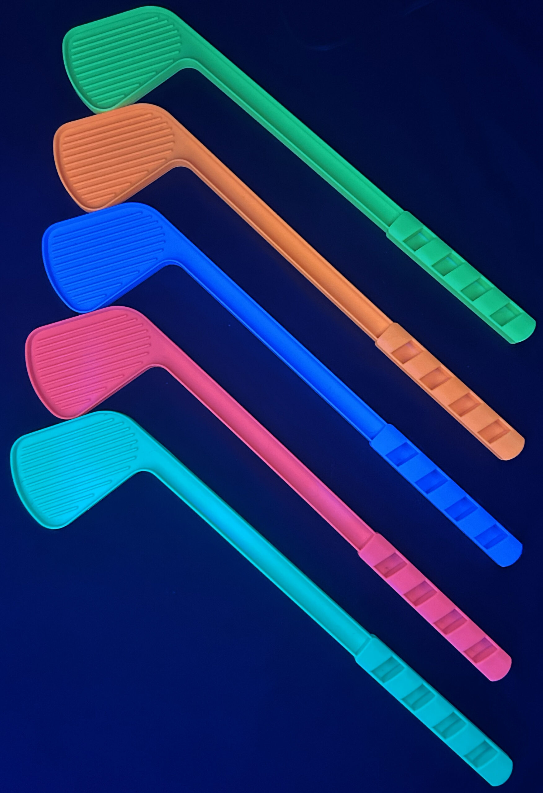 In Blacklight Kiddie Putters