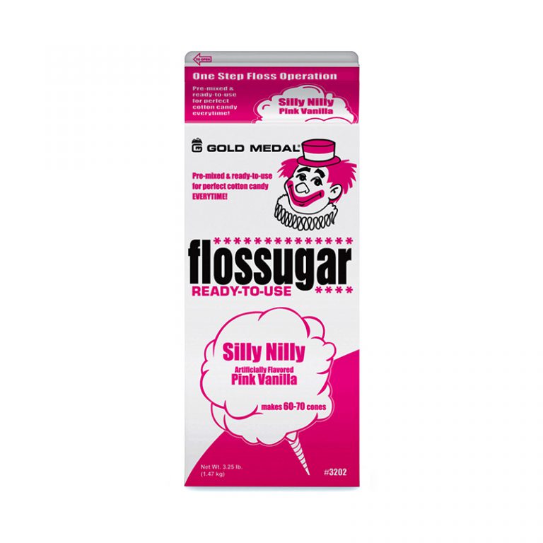 Flossugar, 6-1/2 gallons/case, Silly Nilly