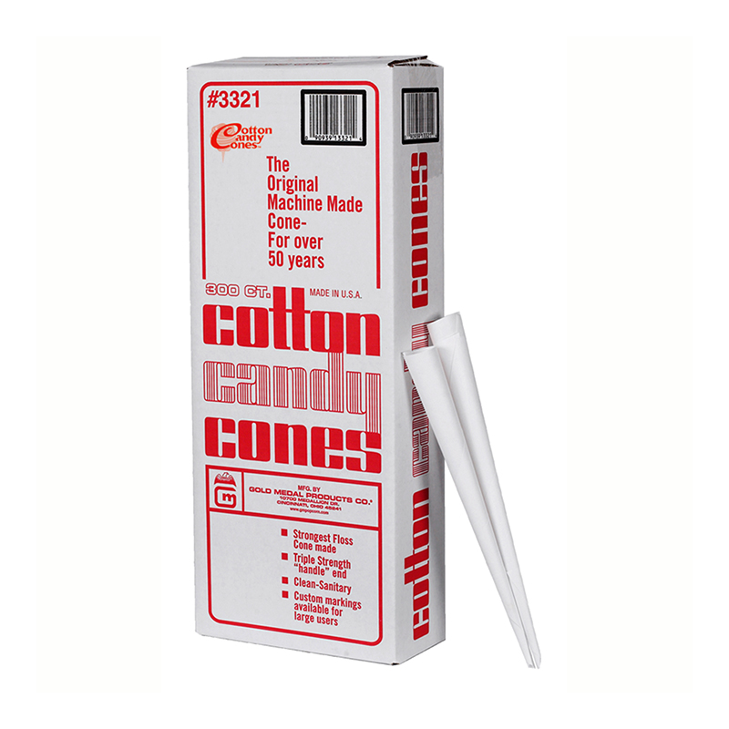 Cotton Candy Cones, 1,200 (4 boxes of 300)