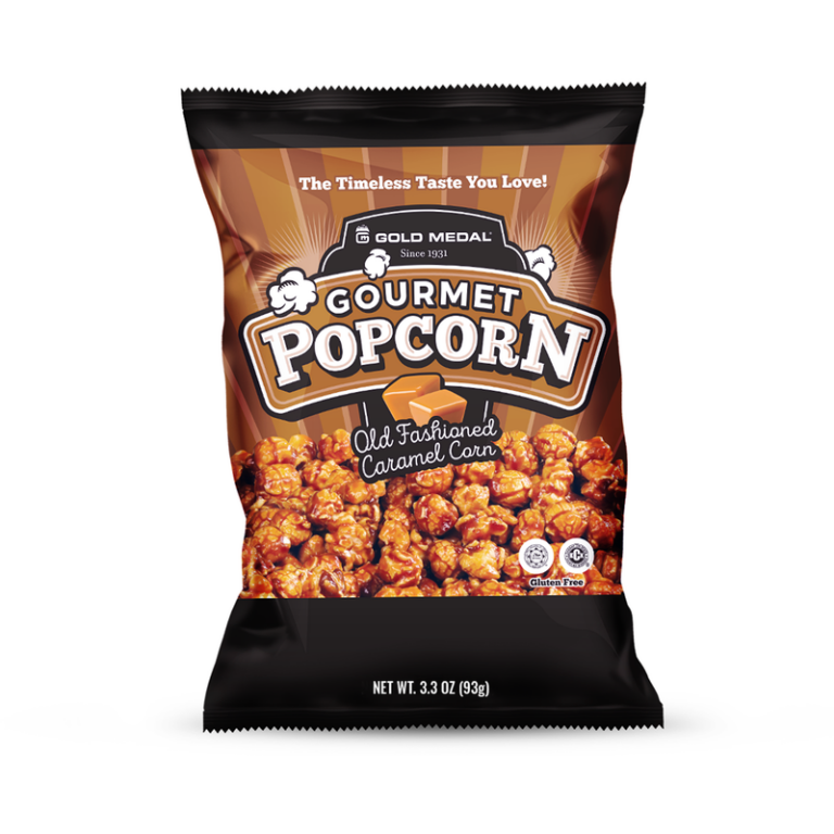 Old Fashioned Caramel Corn ? (24 per case) Small Grab-and-Go 3.3 oz bags