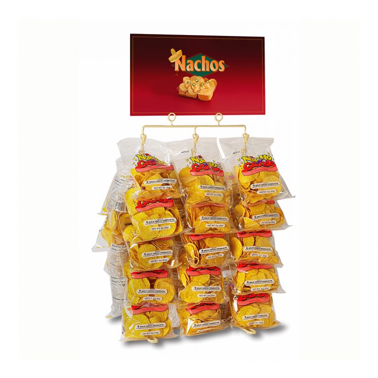 Display Rack with Nacho Sign