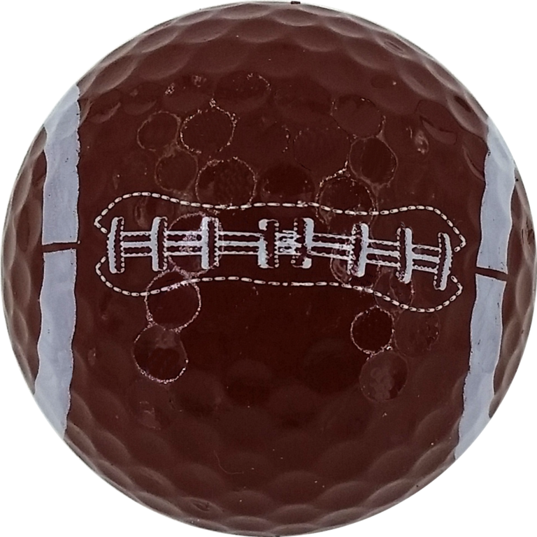 Football Novelty Sport Golf Balls - One Dozen
