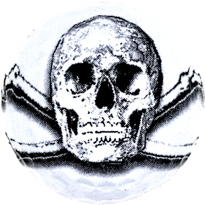RIP'n'Skull Novelty Golf Balls - One Dozen