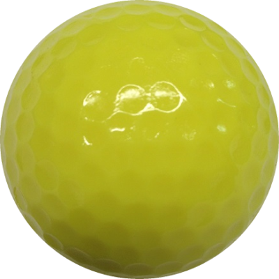 Yellow Black Light Balls - One Dozen