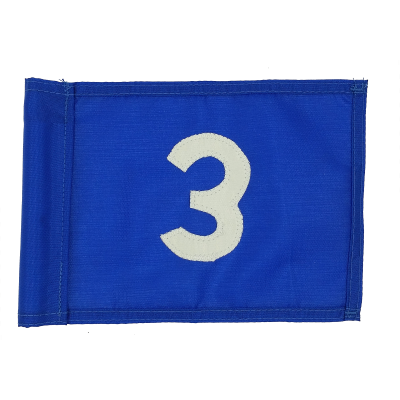 Junior Blue Flag Number 3