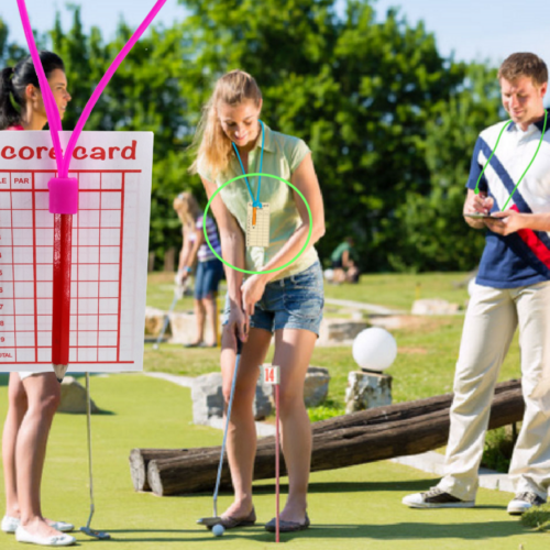 Pencil and Card Holder Lanyard (lot of 20)