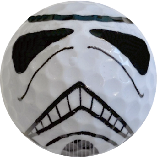 Trooper Exclusive Novelty Droid Golf Balls - One Dozen