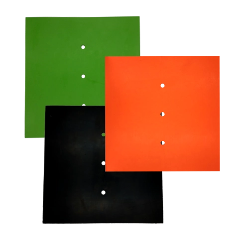 Mini Tee Mat - Green, Black, and Black Light Orange