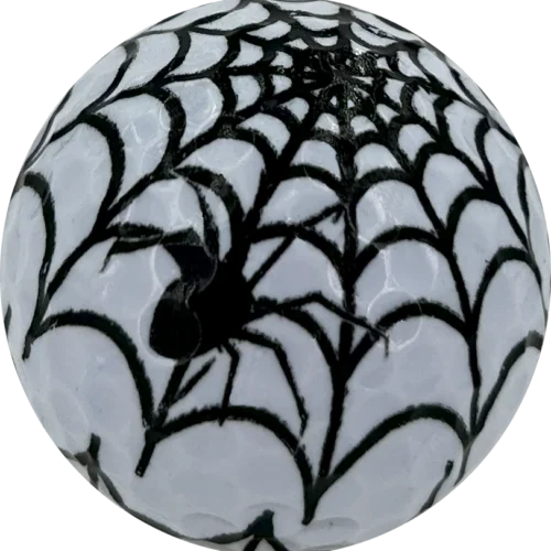 NEW Spider Web on White Novelty Golf Balls - One Dozen