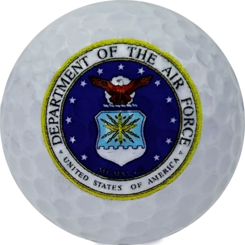 New Air Force Novelty Military Golf Balls - One Dozen