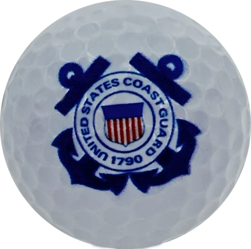 New Coast Guard Novelty Military Golf Balls - One Dozen