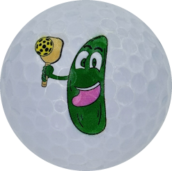 NEW Mr. Pickleball Ball Premium Novelty Golf Balls - One Dozen