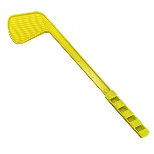 Yellow Plastic Kiddie Putter Black Light